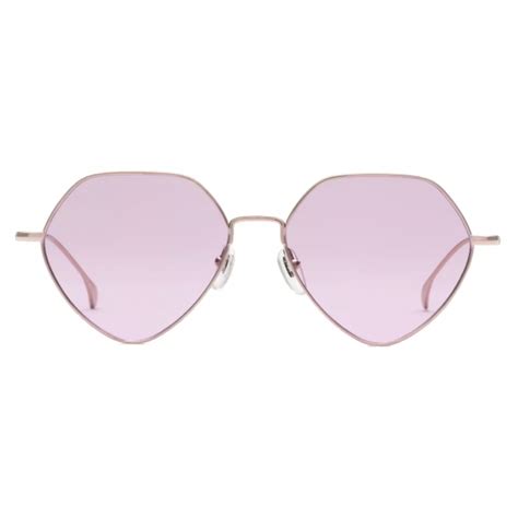 occhiali da sole gucci montatura rosa